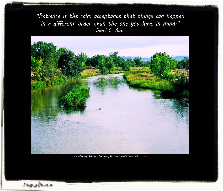 Gems 2.38 Patience David G.Allen Duck Pond