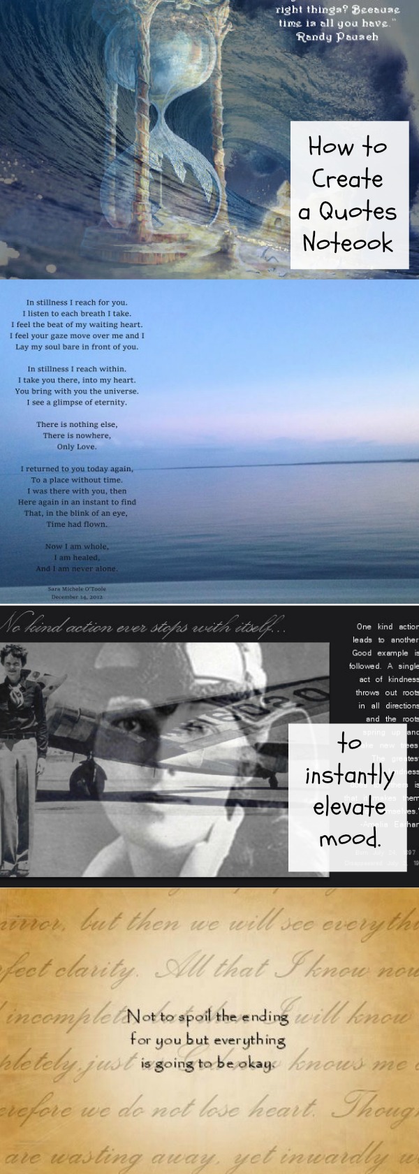 How to Create a Quote Journal - under1000skies