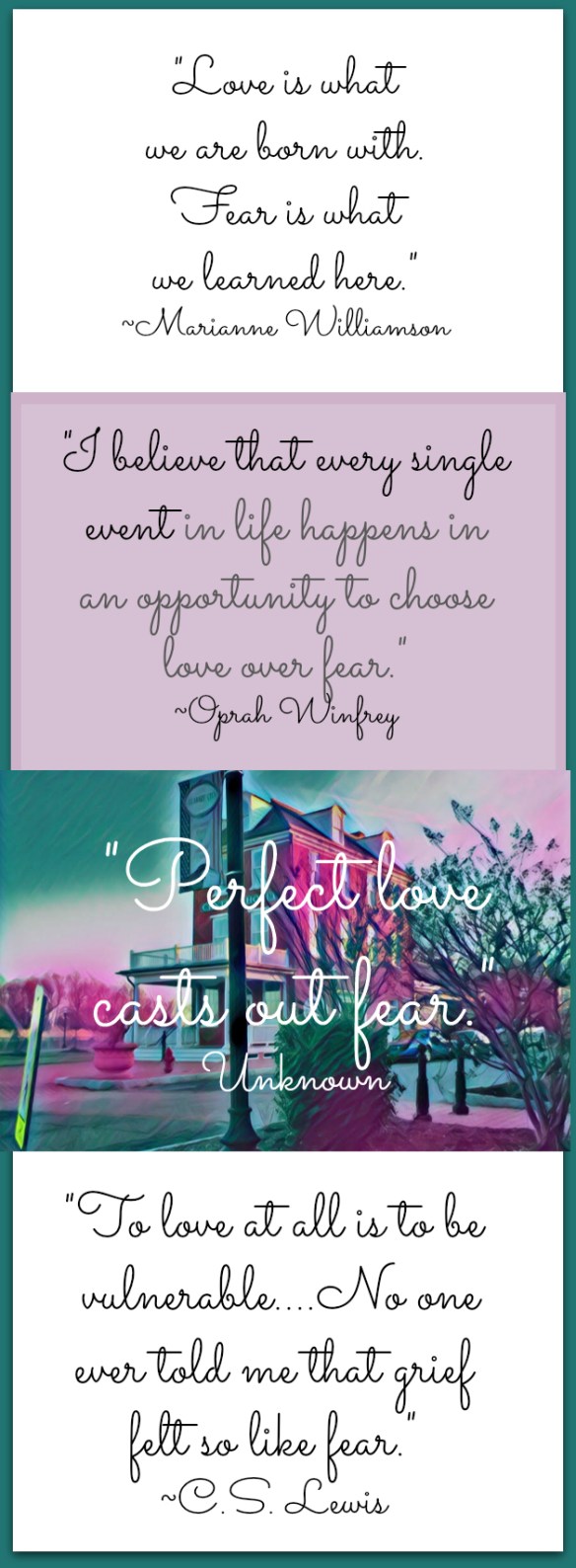 The Coin of Fear and Love