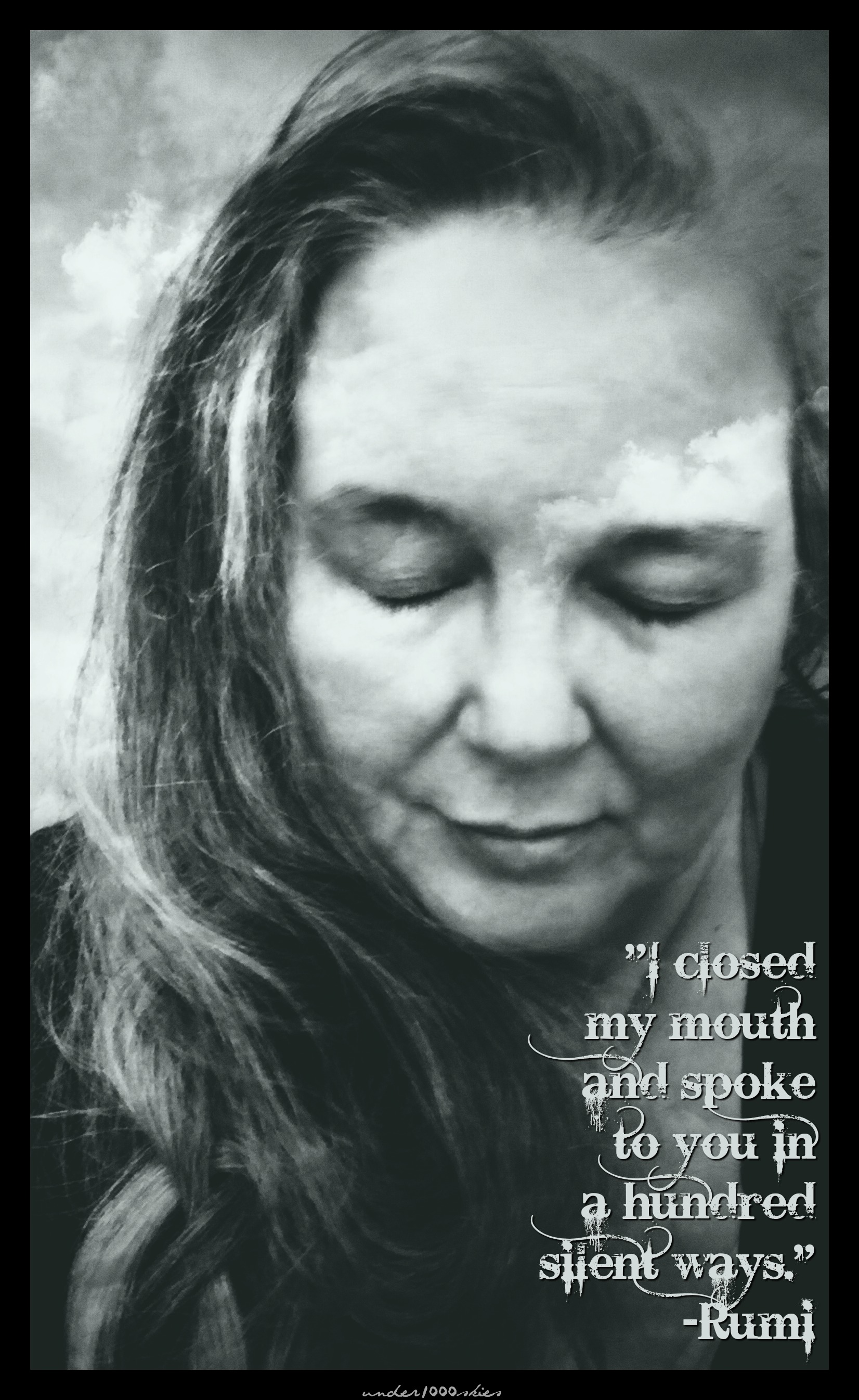 closed mouth spoke silent rumi mick