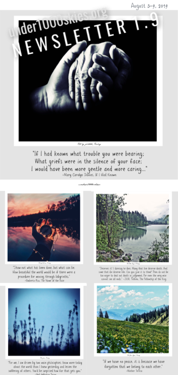 Newsletter 1.9 under1000skies.org