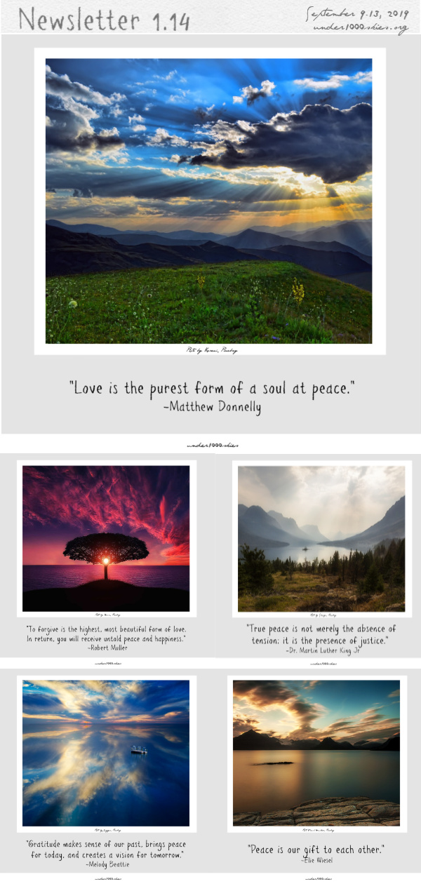 Newsletter 1.14 under1000skies.org